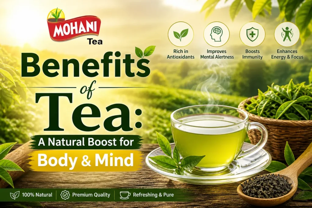 Benefits of Tea A Natural Boost for Body & Mind